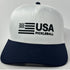 USA Pickleball Flag Logo Baseball Cap